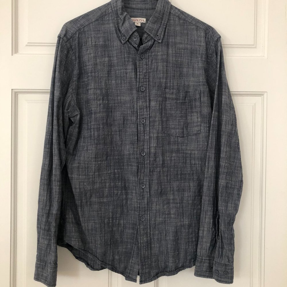Merona Linen Long Sleeve | Sz M